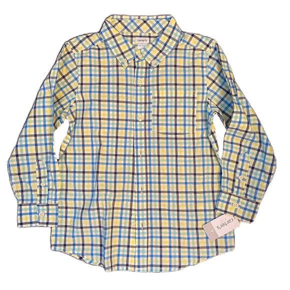 Carter’s Button-up Shirt - Size 7 - Picture 1 of 2